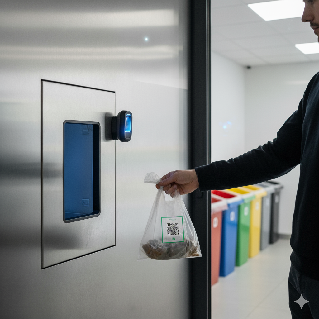 Przebieg skanowania DiWaCo i otwierania kontenera